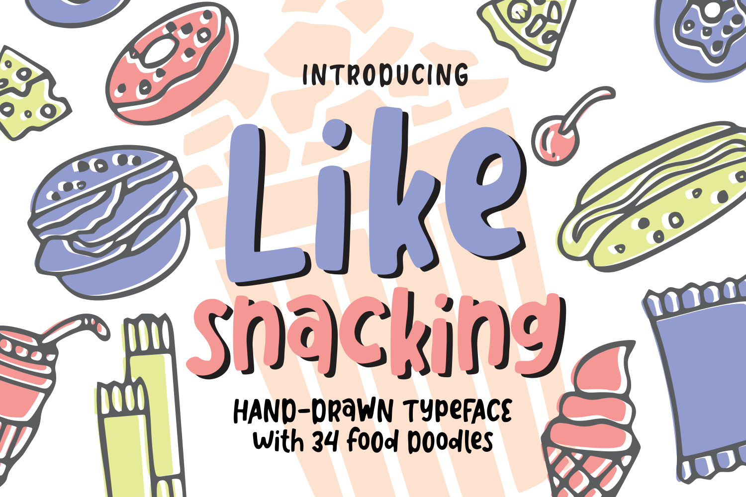 Like Snacking font